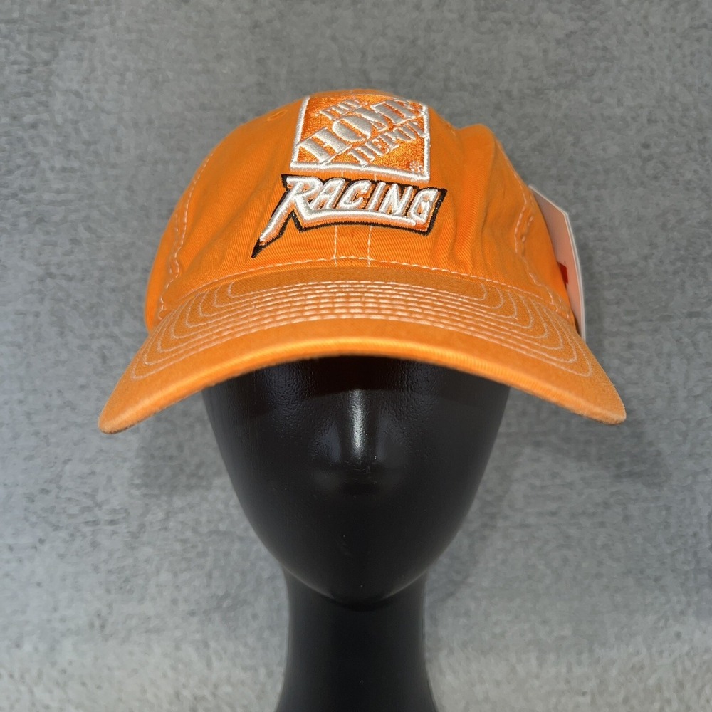 NWT Chase NASCAR Tony Stewart 20 Home Depot Racing Orange Strapback Hat Cap RARE